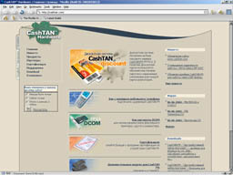 www.cashtan.com main page screenshot